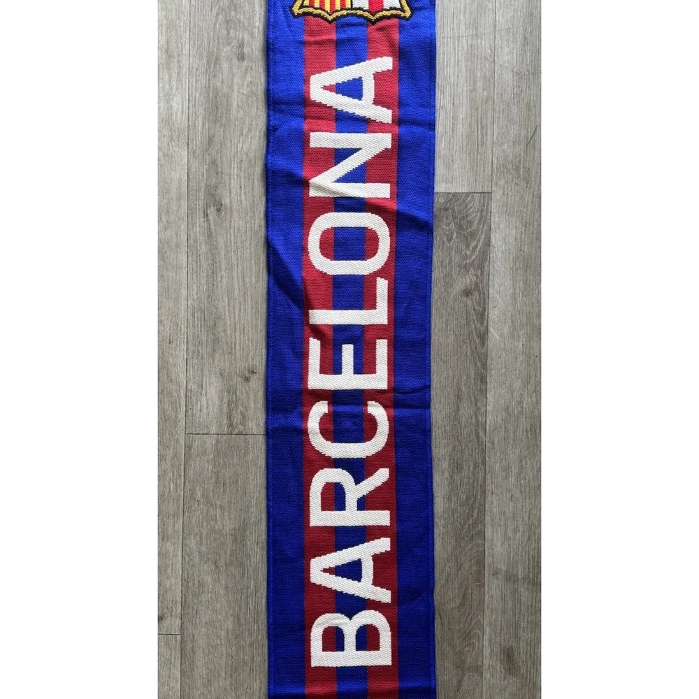 FC Barcelona FCB Soccer Scarf Blaugrana Football Fan Barçelona Barca
